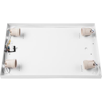 Kattovalo OAK SQUARE 4xE27/15W/230V 45x45 cm tammi