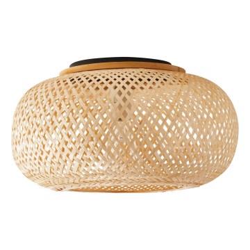 Kattovalo SALOMON 1xE27/10W/230V halkaisija 40 cm bambu