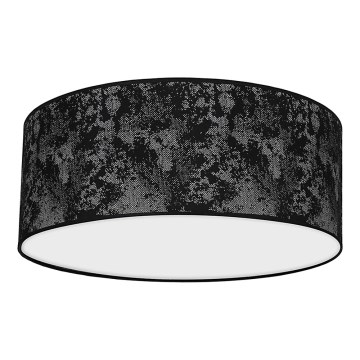 Kattovalo SATINO 2xE27/60W/230V musta/harmaa