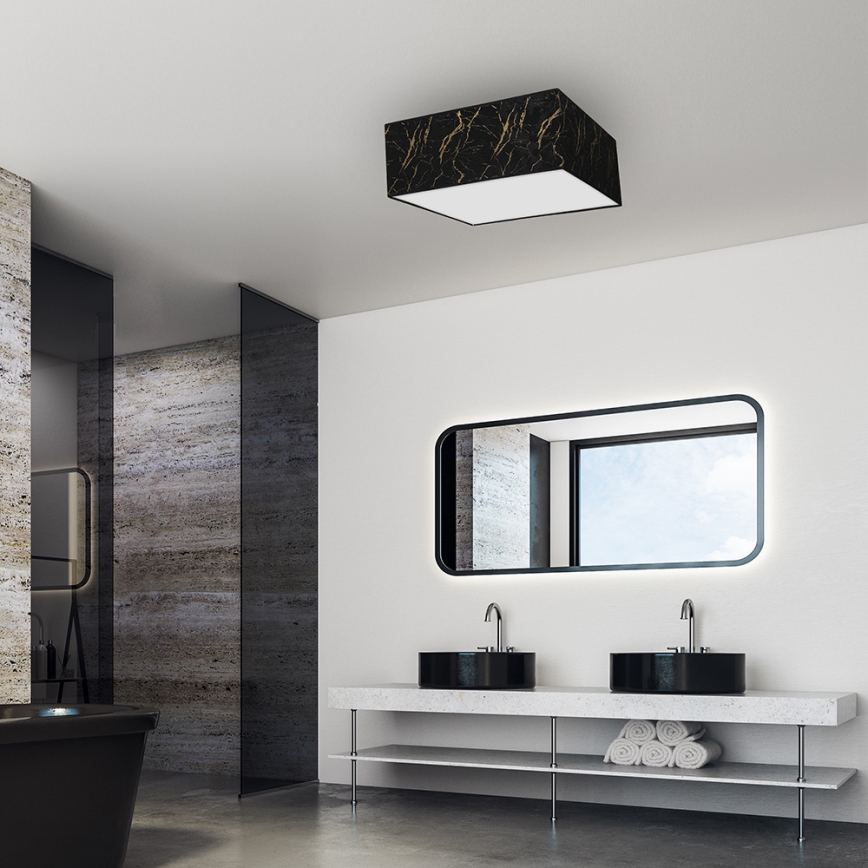 Kattovalo SENSO 3xE27/60W/230V musta