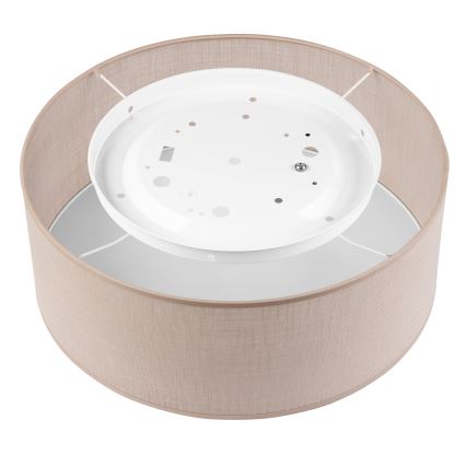 Kattovalo SIRJA 1xE27/60W/230V halk. 35 cm beige