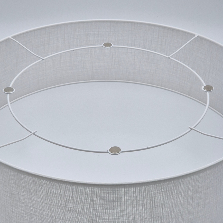 Kattovalo SIRJA 2xE27/60W/230V halk. 45 cm valkoinen