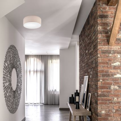 Kattovalo SIRJA DOUBLE 2xE27/15W/230V halkaisija 35 cm beige