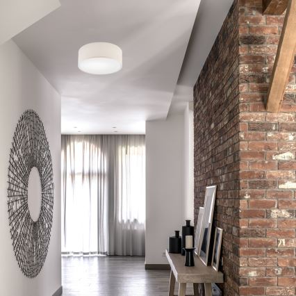 Kattovalo SIRJA DOUBLE 2xE27/15W/230V halkaisija 35 cm kerma