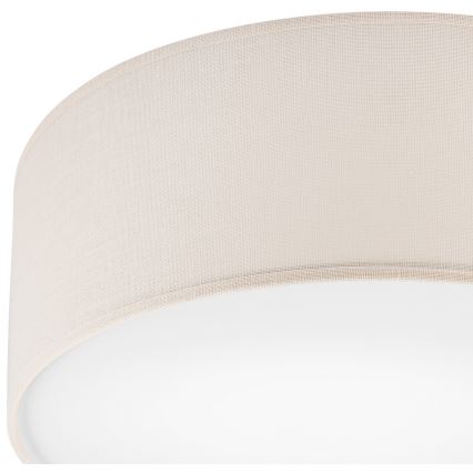 Kattovalo SIRJA DOUBLE 2xE27/15W/230V halkaisija 35 cm kerma