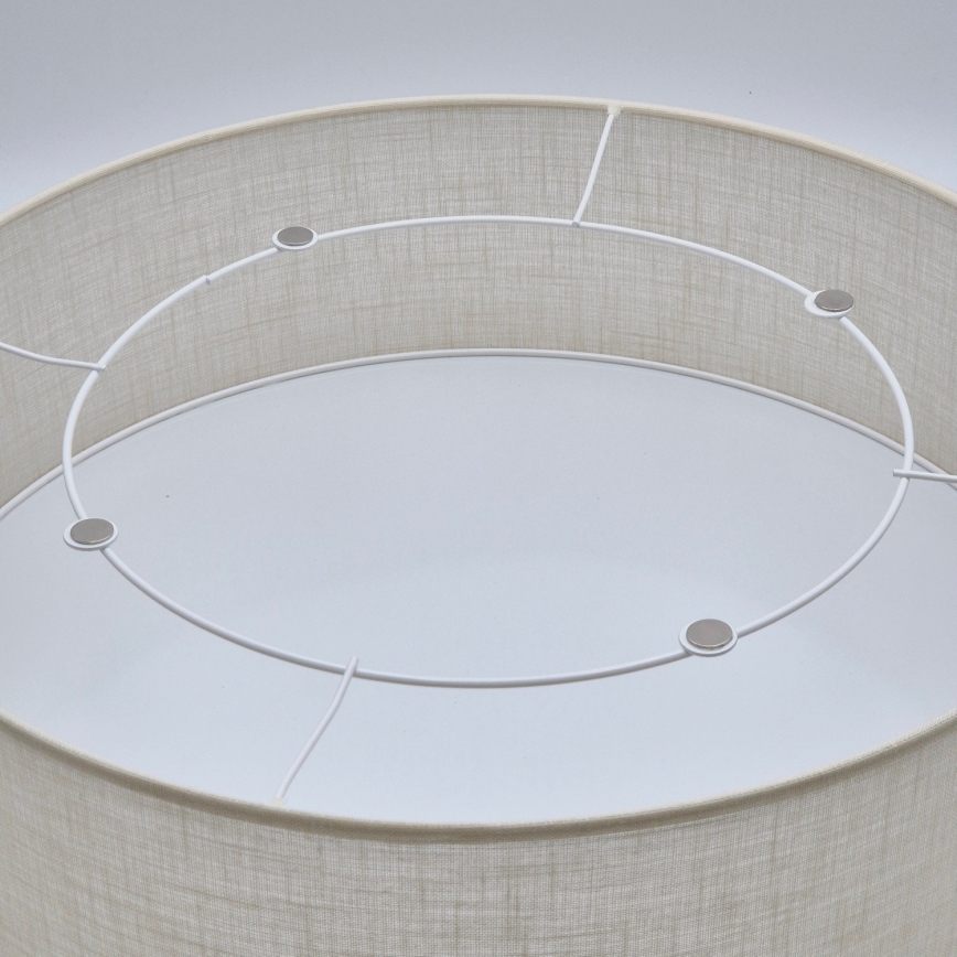 Kattovalo SIRJA DOUBLE 4xE27/15W/230V halkaisija 45 cm kerma