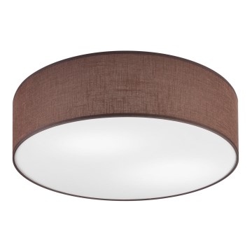 Kattovalo SIRJA DOUBLE 4xE27/15W/230V halkaisija 45 cm ruskea