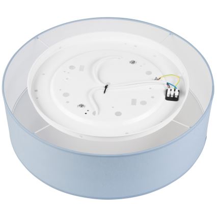 Kattovalo SIRJA PASTEL 2xE27/60W/230V halkaisija 45 cm sininen