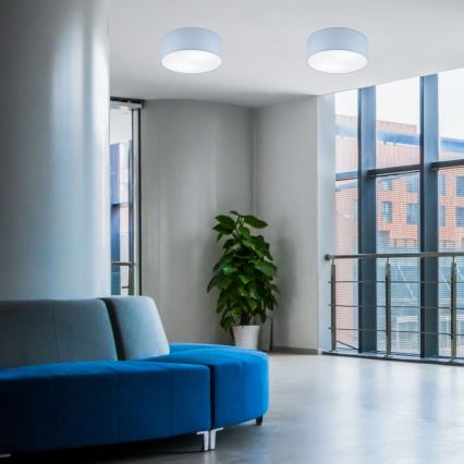 Kattovalo SIRJA PASTEL DOUBLE 2xE27/15W/230V halkaisija 35 cm sininen