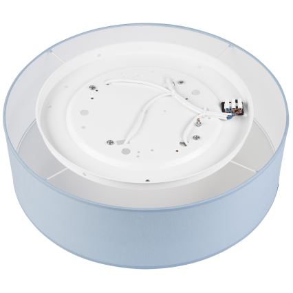 Kattovalo SIRJA PASTEL DOUBLE 4xE27/15W/230V halkaisija 45 cm sininen