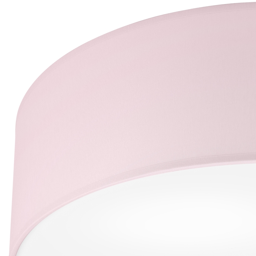 Kattovalo SIRJA PASTEL DOUBLE 4xE27/15W/230V halkaisija 45 cm vaaleanpunainen