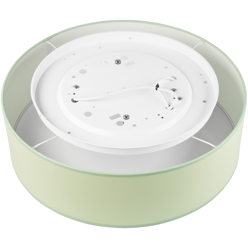 Kattovalo SIRJA PASTEL DOUBLE 4xE27/15W/230V halkaisija 45 cm vihreä