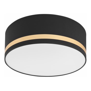 Kattovalo SIRJA STRIPE 2xE27/15W/230V halkaisija 35 cm musta