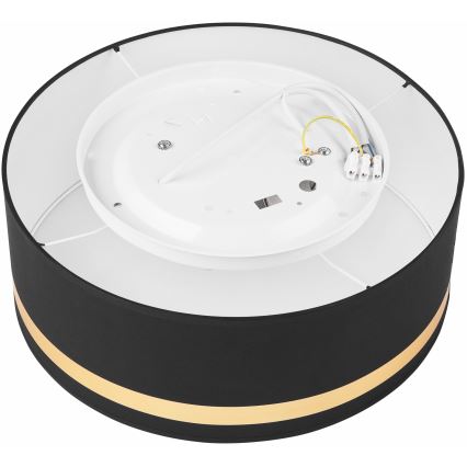 Kattovalo SIRJA STRIPE 2xE27/15W/230V halkaisija 35 cm musta