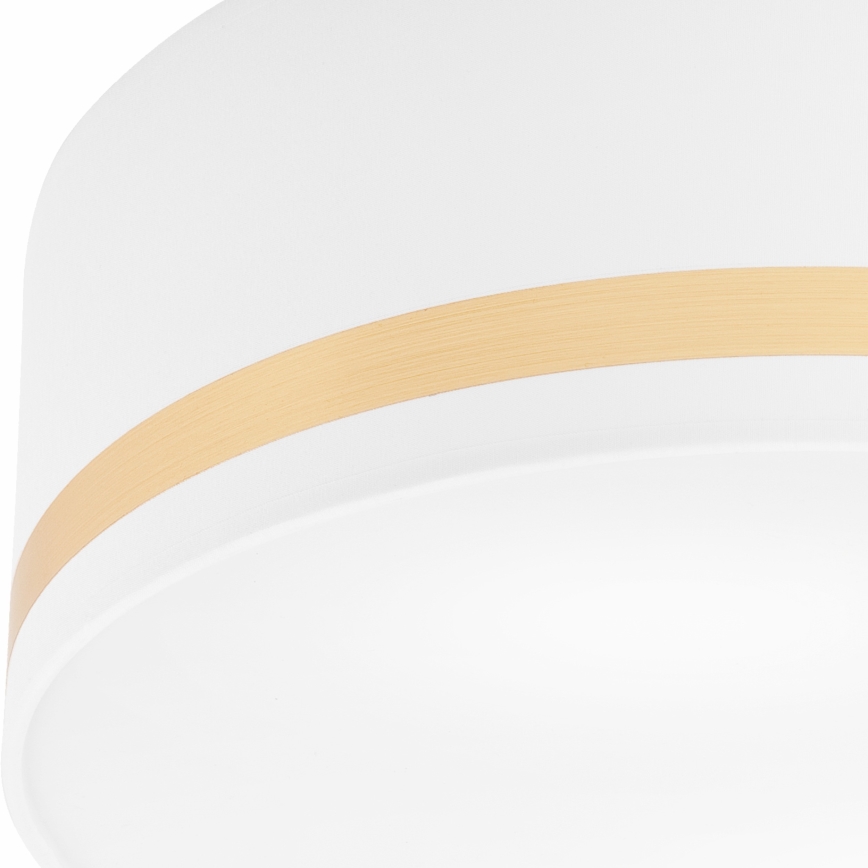 Kattovalo SIRJA STRIPE 2xE27/15W/230V halkaisija 35 cm valkoinen