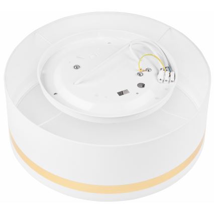 Kattovalo SIRJA STRIPE 2xE27/15W/230V halkaisija 35 cm valkoinen