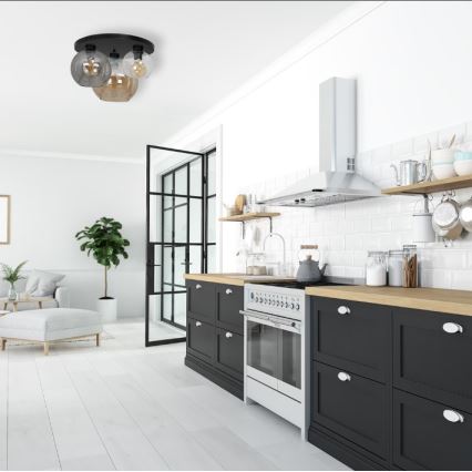 Kattovalo SOFIA 3xE27/60W/230V mix