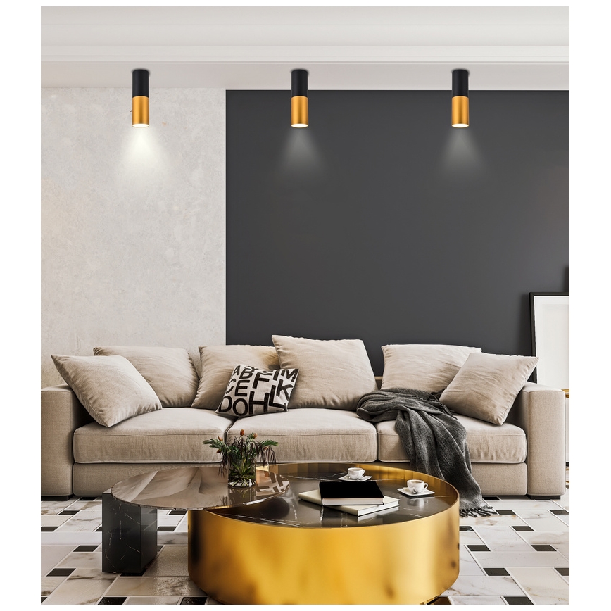 Kattovalo TUBA 1xGU10/15W/230V