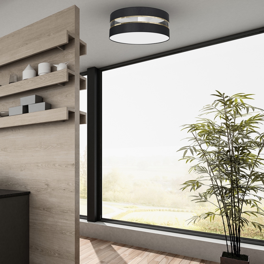 Kattovalo ULTIMO 3xE27/60W/230V musta