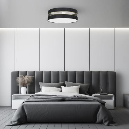 Kattovalo ULTIMO 3xE27/60W/230V musta