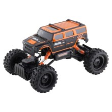 Kauko-ohjattava auto Rock Climber musta/oranssi