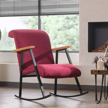 Keinutuoli LUNI punainen