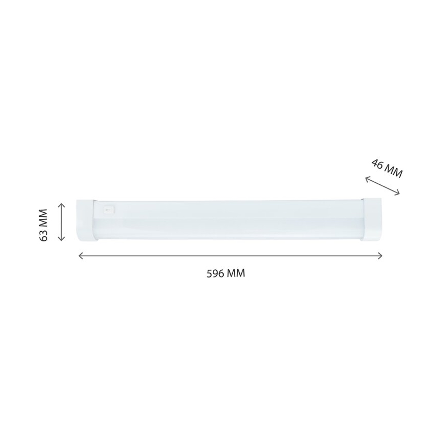 Keittiökaappien alla oleva LED-valo AQUATICA LED/15W/230V 3000K IP44