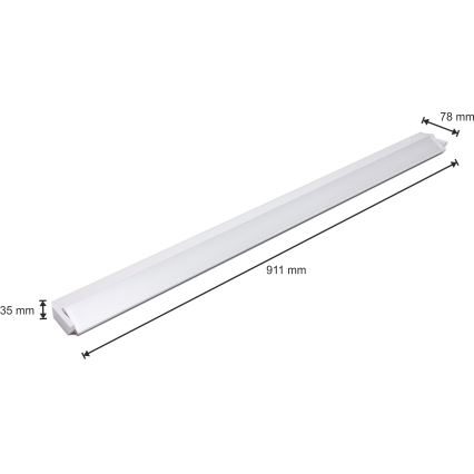 Keittiökaappien alla oleva LED-valo LED/15W/230V valkoinen
