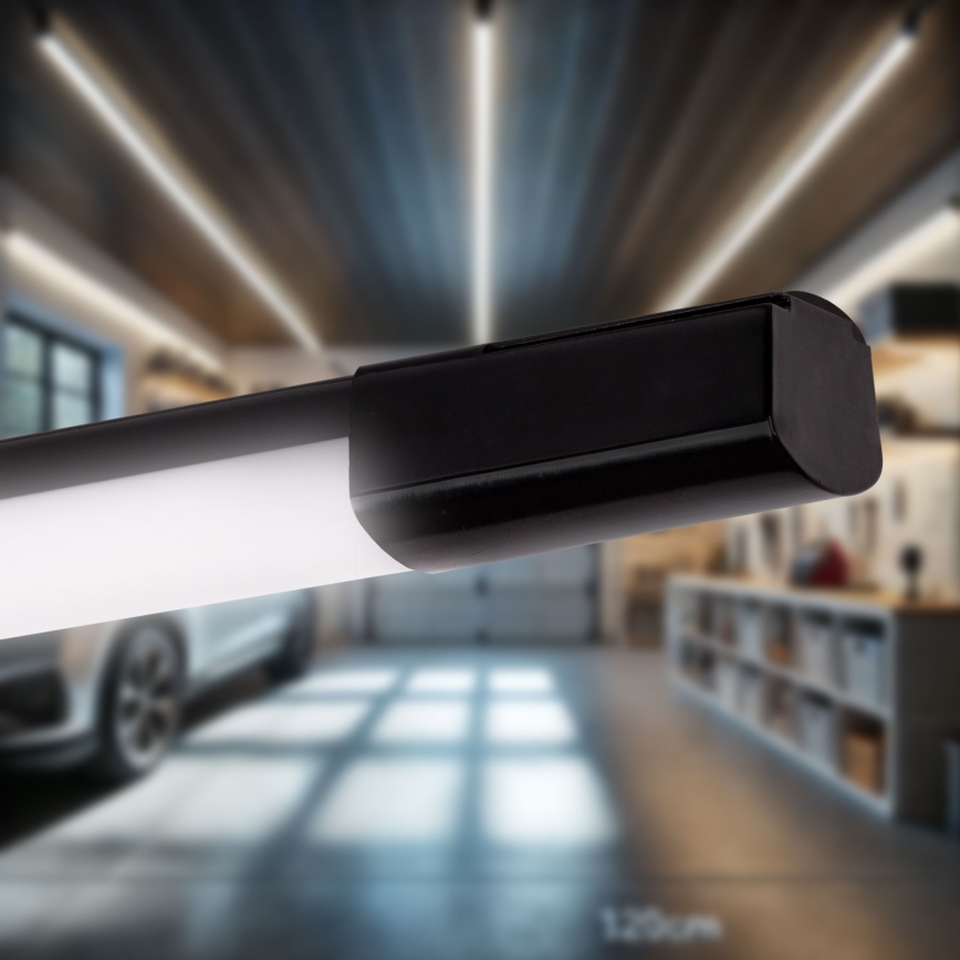 Keittiökaappien alla oleva LED-valo LED/36W/230V 4000K 120 cm musta