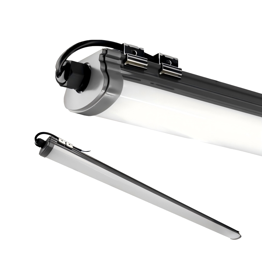 Keittiökaappien alla oleva LED-valo LED/60W/230V 6000K 120 cm IP65 musta