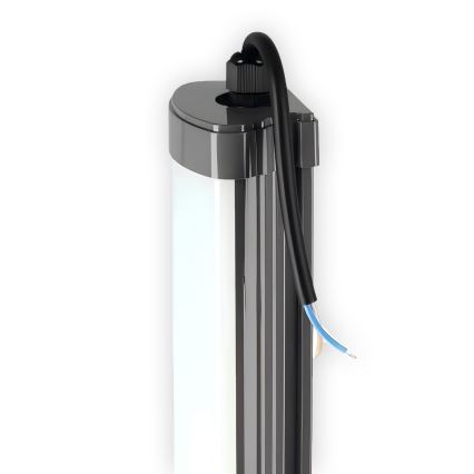 Keittiökaappien alla oleva LED-valo LED/60W/230V 6000K 120 cm IP65 musta