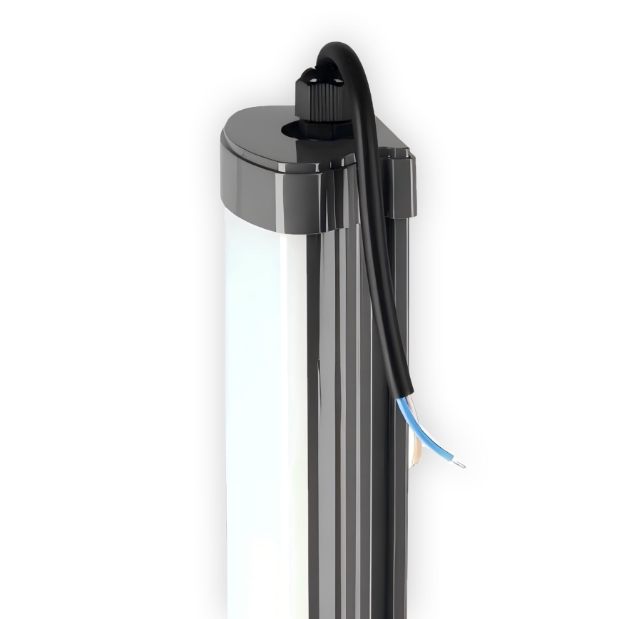 Keittiökaappien alla oleva LED-valo LED/60W/230V 6000K 120 cm IP65 musta