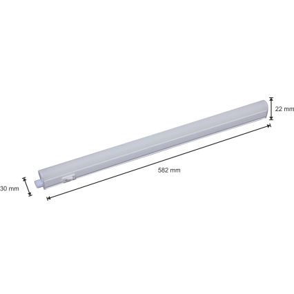keittiökaappien alla oleva LED-valo LED/8W/230V