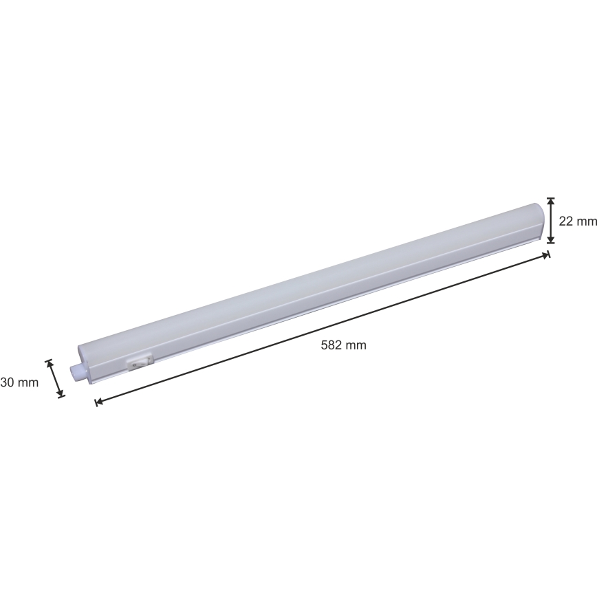 keittiökaappien alla oleva LED-valo LED/8W/230V