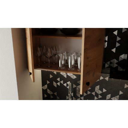 Keittiökaluste CLAIRE 180 cm Craft-tammi