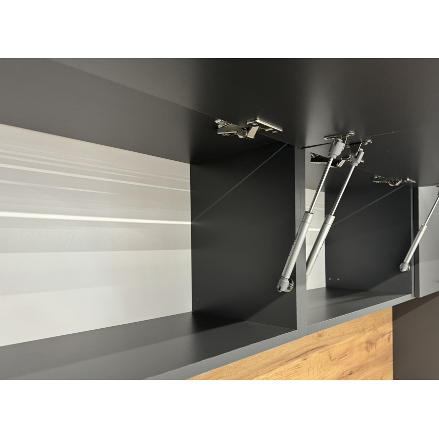 Keittiökaluste ELISE 180 cm grafiitti