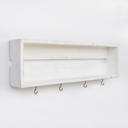 Keittiön seinähylly 21x70 cm kuusi valkoinen