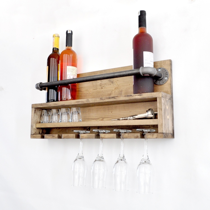 Keittiön seinähylly BORU 28x60 cm kuusi/mänty