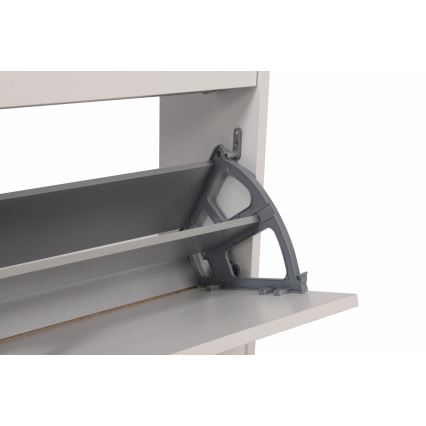 Kenkäkaappi 84x51 cm valkoinen