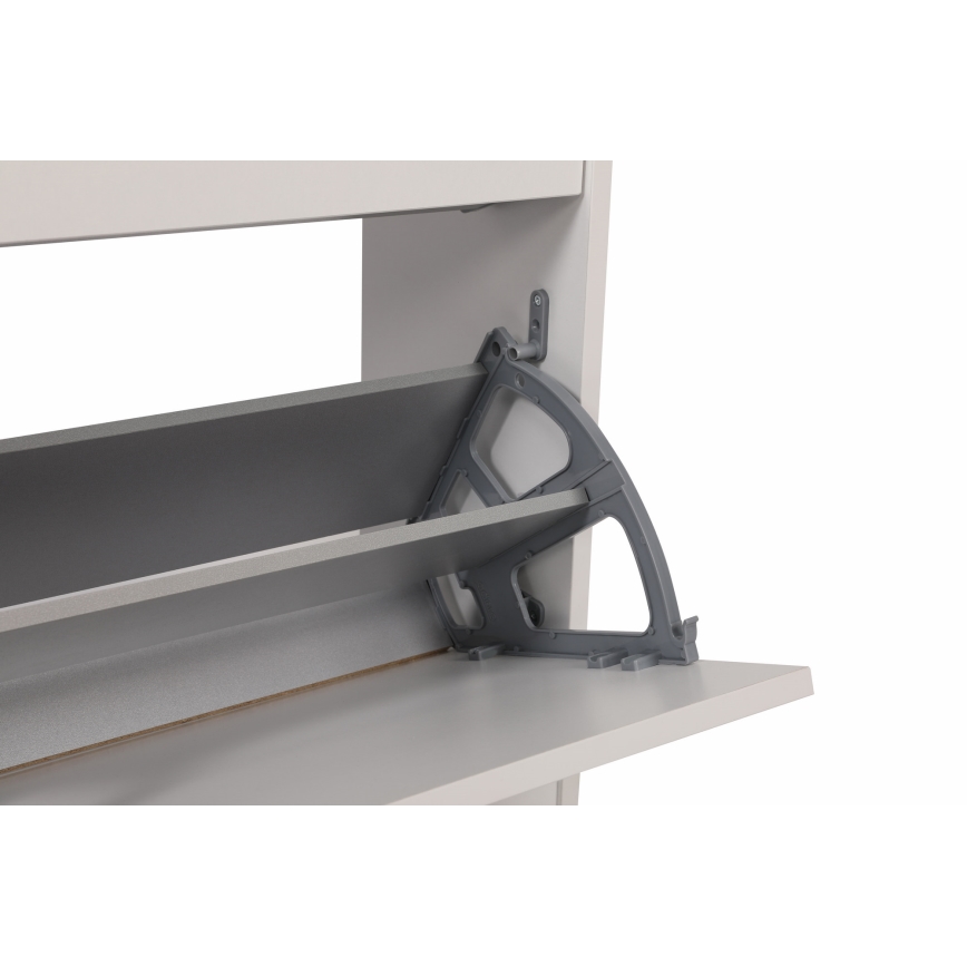 Kenkäkaappi 84x51 cm valkoinen