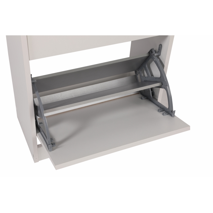 Kenkäkaappi 84x51 cm valkoinen