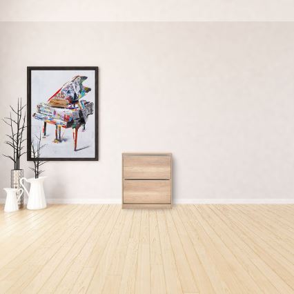 Kenkäkaappi 84x73 cm ruskea