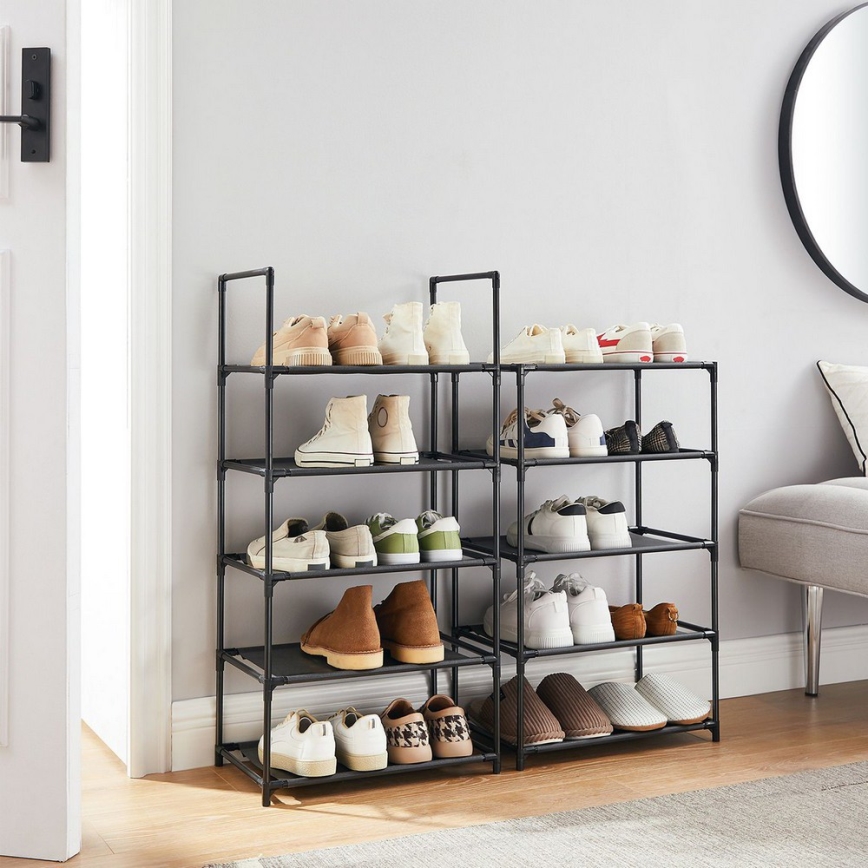 Kenkäkaappi ALVORO musta