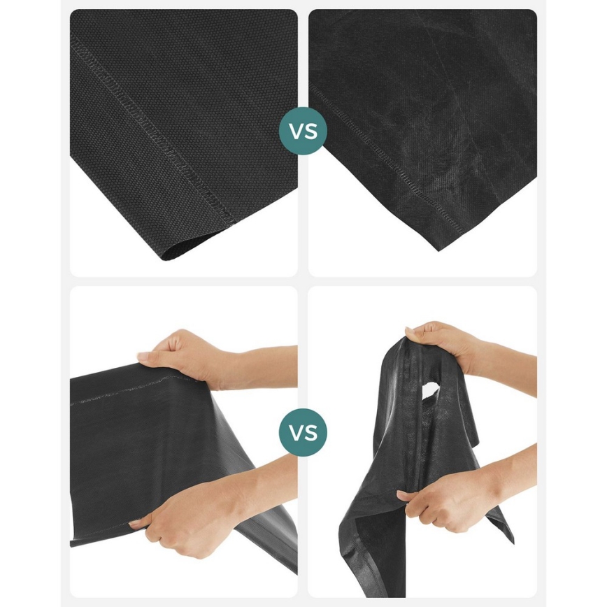 Kenkäkaappi ALVORO musta