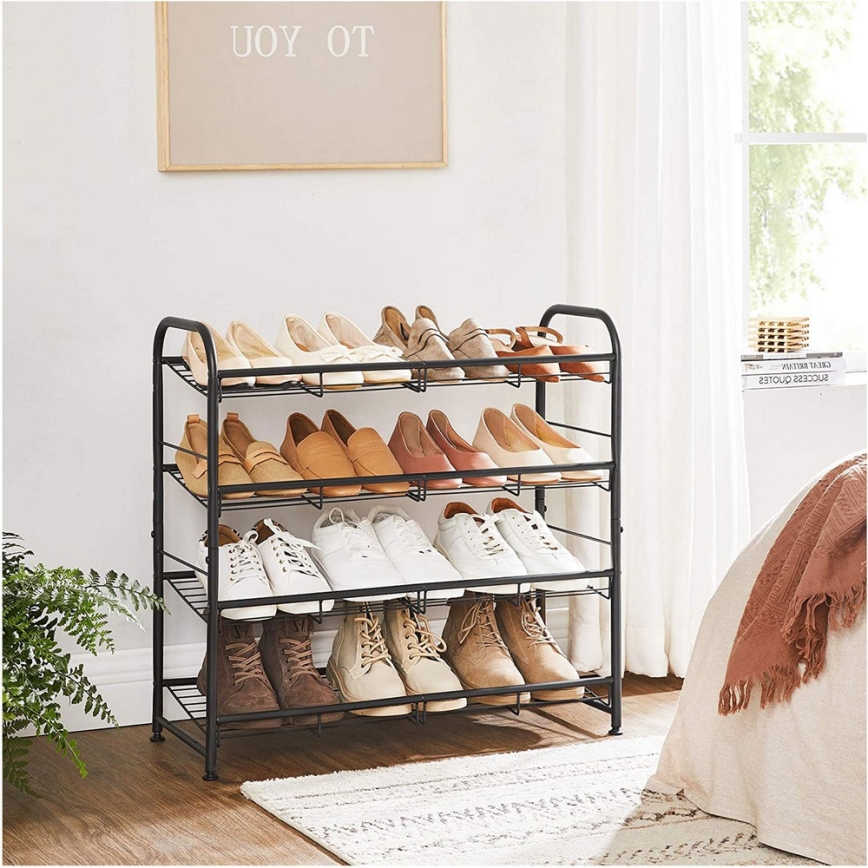 Kenkäkaappi ALVORO musta