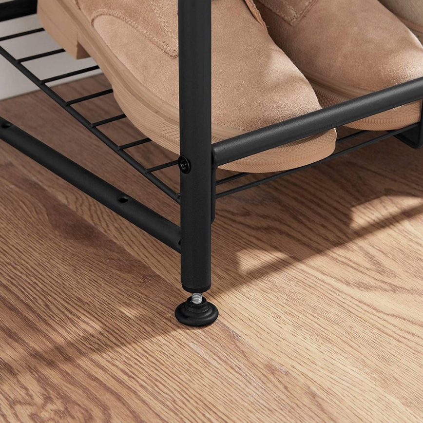 Kenkäkaappi ALVORO musta