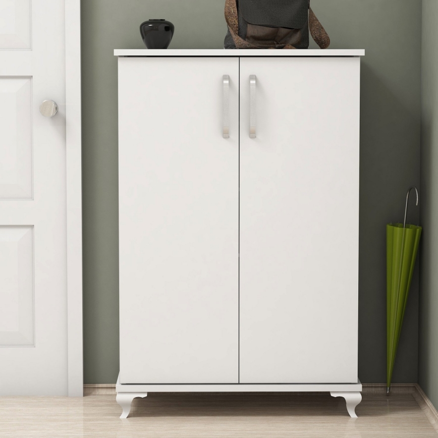 Kenkäkaappi ASTA 100x72 cm valkoinen