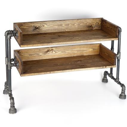 Kenkäkaappi BORU 50x90 cm musta/kuusi