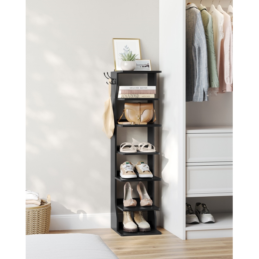 Kenkäkaappi BOTARO musta