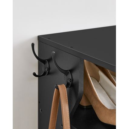 Kenkäkaappi BOTARO musta